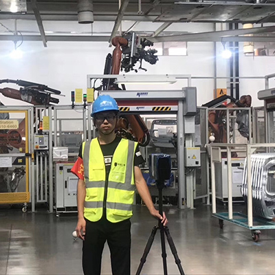 三維掃描大型工廠、車間、工業(yè)制造